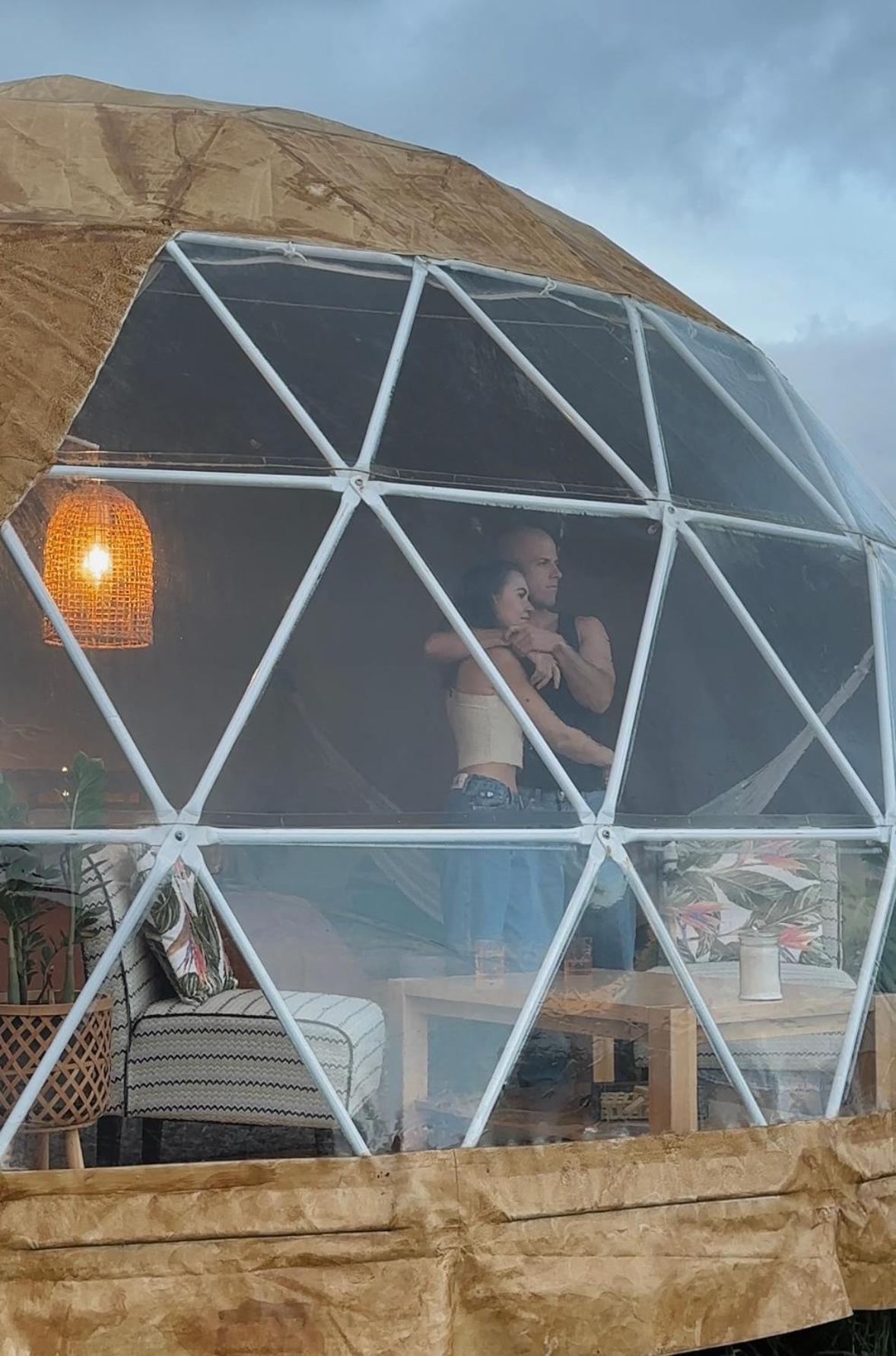 1 Waipu Off-Grid Eco Seaview Geodesic Glamping Dome Hotel ภายนอก รูปภาพ
